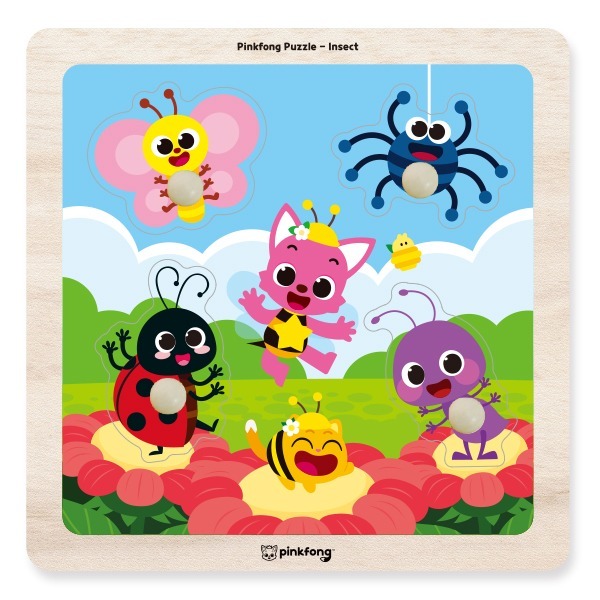 핑크퐁베베꼭지퍼즐-곤충